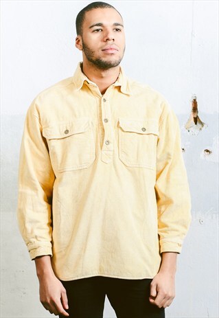 VINTAGE THICK CORDUROY SHIRT JACKET