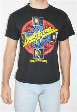 Vintage 1987 DOKKEN Back for The Attack Tour Band T-Shirt