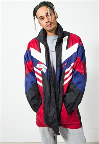 VINTAGE ADIDAS SPORT RAINCOAT / S1923