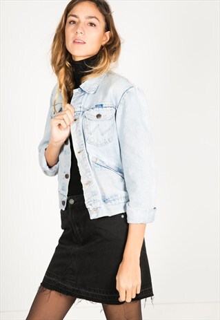 LAST UNIT SALE / VINTAGE 80S WRANGLER DENIM JACKET