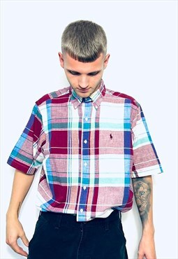 Vintage Ralph Lauren Shortsleeve Check Shirt