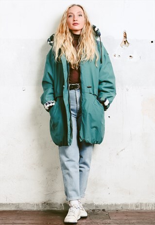 VINTAGE 80S OVERSIZED PARKA JACKET