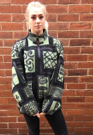 VINTAGE PATCHWORK FLEECE WINTER JUMPER