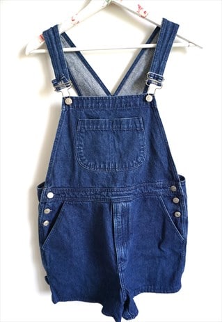 Vintage Denim Dungaree Jumpsuit Romper Playsuit Overall