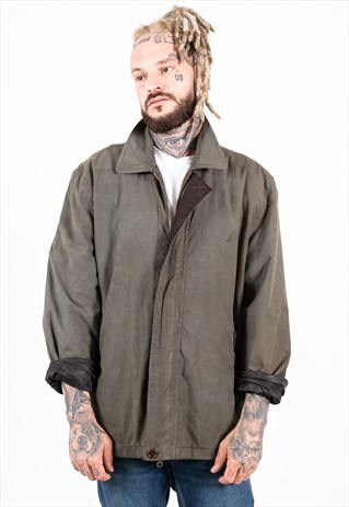 VINTAGE 80S NAUTICA WINTER HARRINGTON JACKET / S7967