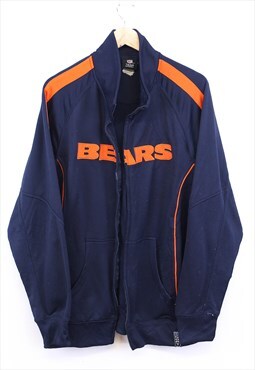 Vintage NFL Chicago Bears Track Jacket With Spell Out Print 