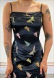 Vintage Butterfly Dress