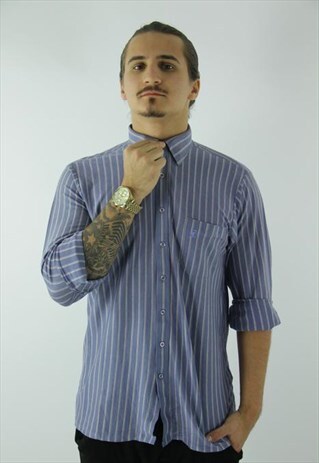 90'S STYLE SHIRT BLUE