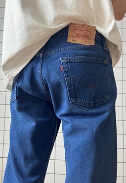 Vintage LEVIS 501 Jeans Denim Pants 90s Navy Blue