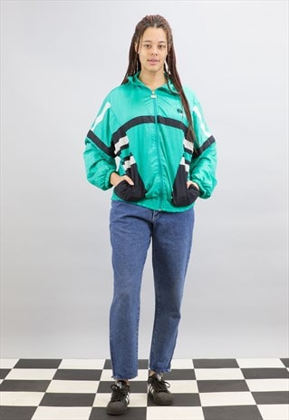 VINTAGE PARACHUTE SHELL CLUB JACKET
