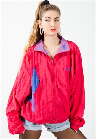 VINTAGE 90S REEBOK SHELL JACKET / S3771