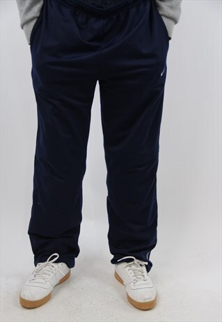 VINTAGE NIKE 90'S NAVY TRACKSUIT BOTTOMS