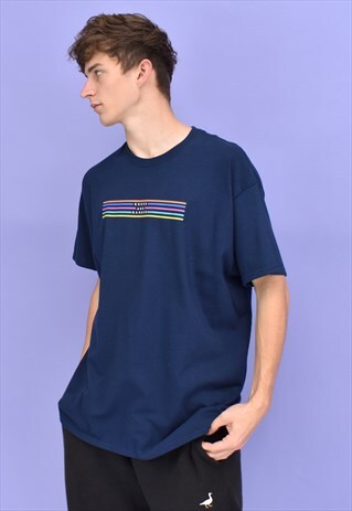 G&G UNISEX NAVY ORIGINAL LINO S/S TEE