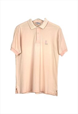 Vintage Y90 Sweaterie Polo Shirt in Pink M