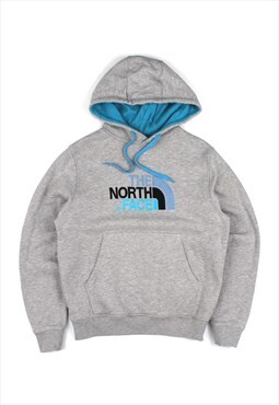 The North Face Grey Embroidered Pullover Hoodie