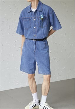 Men's fashion denim jumpsuit SS2022 VOL.5