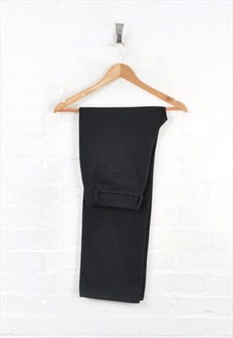 Vintage Dockers Chino Pants Black Ladies W30 L30