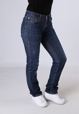 LEVIS 528 DENIM STRAIGHT LEG JEANS VINTAGE UK 10 (GB2F)