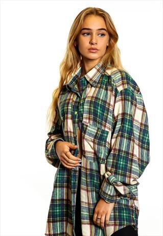 VINTAGE FLANNEL SHIRT S784