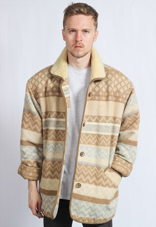 VINTAGE AZTEC FESTIVAL JACKET