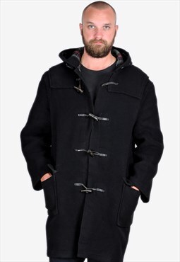Gloverall Black Duffle Coat