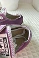 RETRO PURPLE LOW CANVAS ALL STAR CONVERSE  UK4