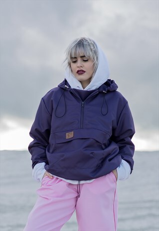 VIOLET SOFTSHELL HOODIE