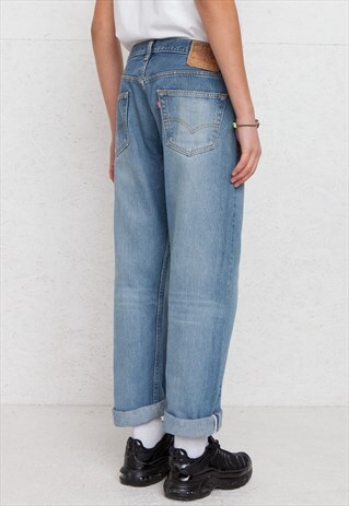 VINTAGE BLUE LEVI'S 501 FIT DENIM JEANS