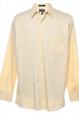 Vintage Arrow Pale Yellow Shirt - L