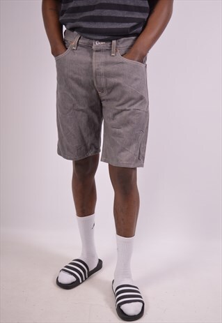 VINTAGE LEVIS 501 DENIM SHORTS GREY