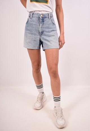 VINTAGE LEE DENIM SHORTS BLUE