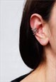 Skeletons Hand Ear Cuff Earrings Women Sterling Silver