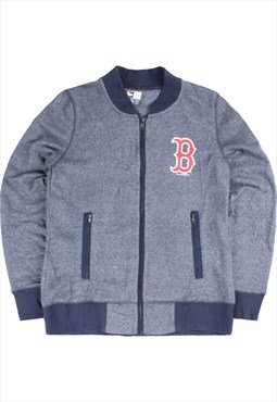 Vintage 90's MLB Sweatshirt Boston MLB Full Zip Up