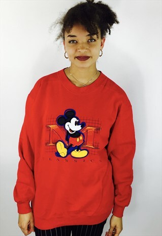 DISNEY MICKIE MOUSE SWEATSHIRT