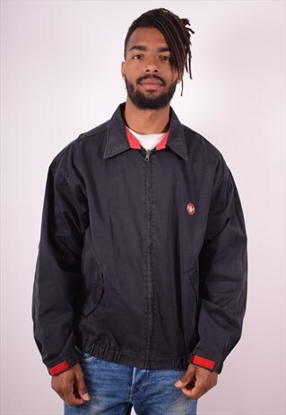 MURPHY & NYE MENS VINTAGE JACKET XL BLACK 90S