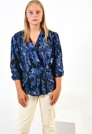 VINTAGE SPARKLING BLOUSE