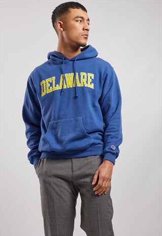 VINTAGE CHAMPION DELAWARE HOODIE