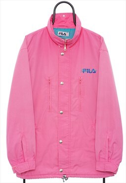 Vintage Fila Magic Line Pink Jacket Mens