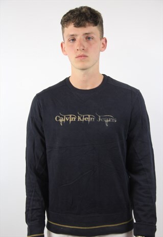 VINTAGE CALVIN KLEIN PRINTED SWEATSHIRT
