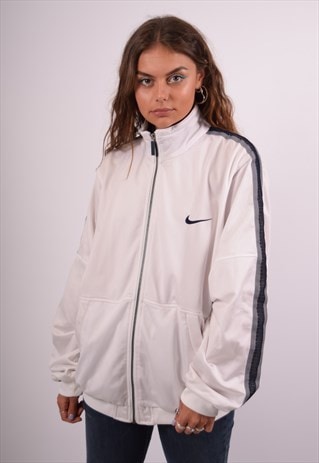 Vintage Nike Tracksuit Top Jacket White | Messina Girl | ASOS Marketplace
