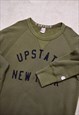 CHAMPION TODD SNYDER GREEN EMBROIDERED SWEATER