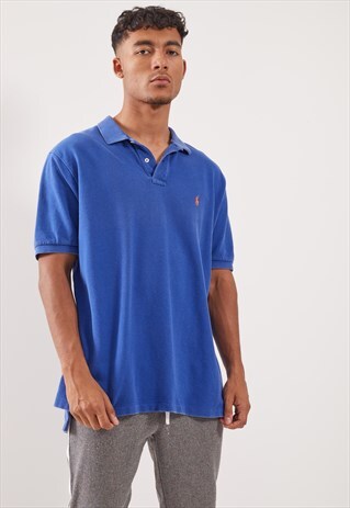 VINTAGE RALPH LAUREN SHORT SLEEVE POLO TOP