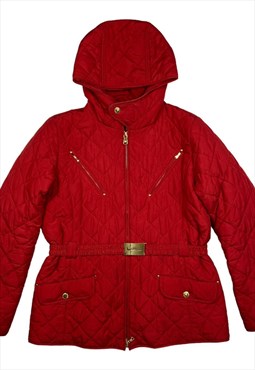 Ralph Lauren Vintage Ladies Red Quilted Jacket