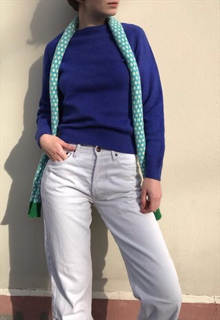 ULTRAMARINE LAMBSWOOL SWEATER