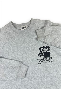 Vintage 90s screen print design sweatshirt 