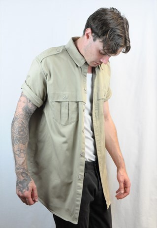 HARLEY-DAVIDSON KHAKI SHIRT