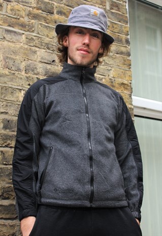RETRO / 90'S / COLUMBIA / GREY FLEECE