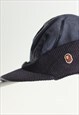 VINTAGE BAPE EAR FLAP INSULATED HAT CAP NAVY APE LOGO