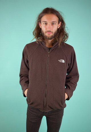 VINTAGE 90'S NORTH FACE ZIP-UP FLEECE