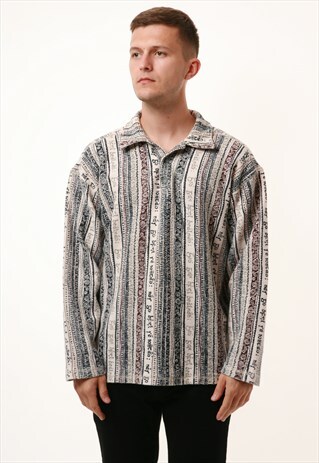 90S VINTAGE CASUAL LAND ORNAMENT JUMPER 13766